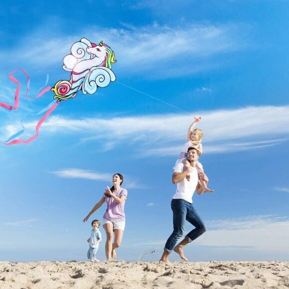 Pair of Unicorn Kite for Kids and Adults, Easy to Fly - Picture 2 of 7
